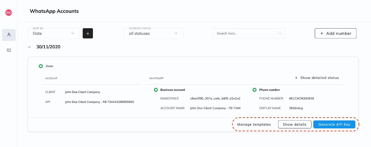 360dialog integration