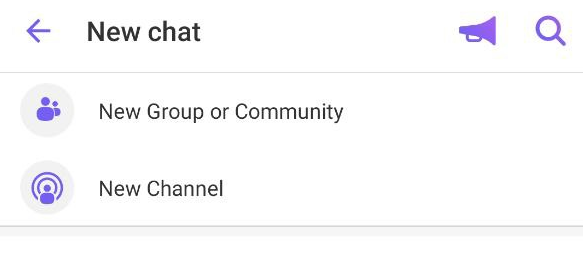Create group or community
