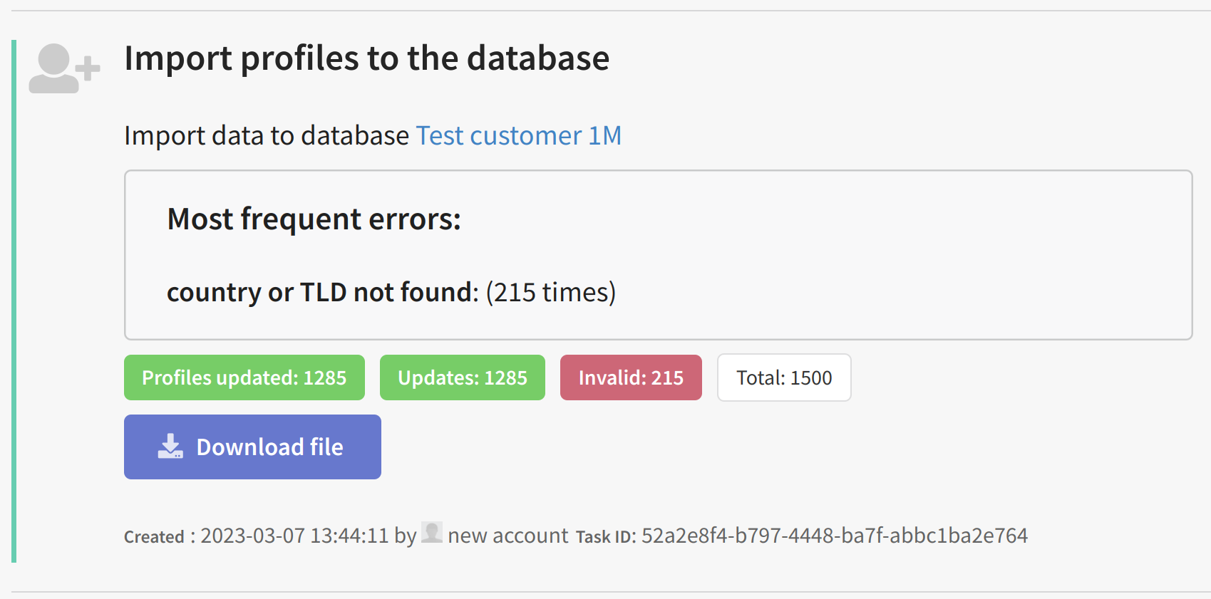 Import errors