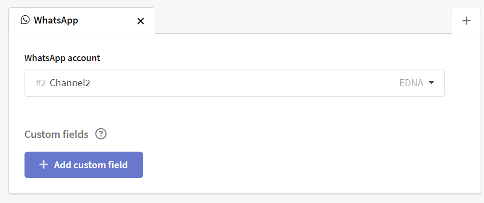 Select a channel in the list
